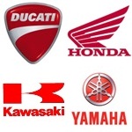 Ducati Honda Kawasaki Yamaha